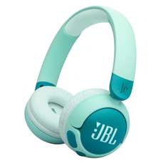 Casti pentru copii on-ear cu microfon incorporat, fara fir, verde, JR 320BT, JBL