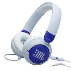 Casti pentru copii on-ear cu microfon incorporat, cu fir, albastru, JR 320, JBL