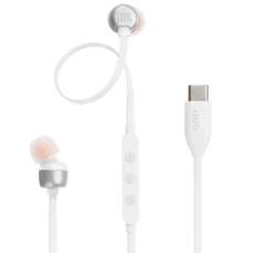Casti in-ear cu fir, alb, Stereo, Type-C Tune 310C, JBL