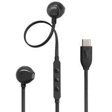 Casti in-ear cu fir, negru, Stereo, Type-C Tune 305C, JBL