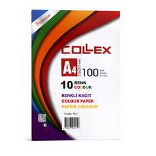 Hartie colorata asortata 10 culori, 80g/mp, 100coli/top, 1008382 Acvila