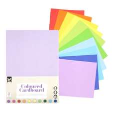 Carton color asortat A4, 220g/mp, 10coli/top, CR0041/GE Grafix