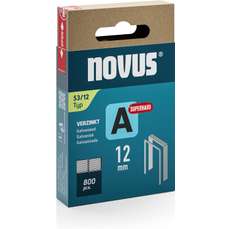 Capse A 53/12, 800 buc, pentru tacker J-17/27/29, NOVUS 042-0780