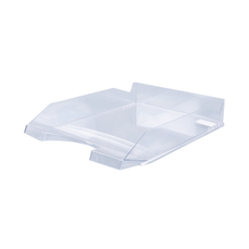 Tavita suprapozabila, transparent cristal, Office Products