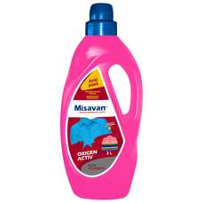 Solutie pentru indepartarea petelor, 3L, rufe colorate, Misavan Oxigen Activ
