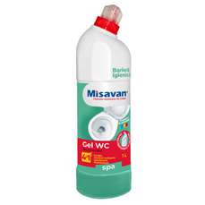 Detergent pentru dezinfectarea toaletei, Spa, 1L, Gel Wc 4 in 1 MSV