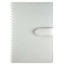 Agenda zilnica 2027, 17x24cm, perla, Lux Cometa