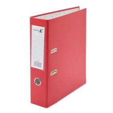 Biblioraft plastifiat 7,5cm, rosu, Xprime