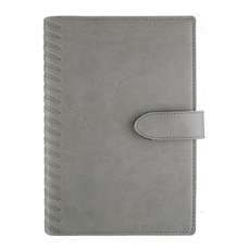 Agenda zilnica 2027, 17x24cm, gri, Lux Cometa