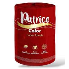 Prosop hartie rosu, 2 straturi, 125 foi, Patrice