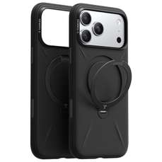 Husa de protectie pentru iPhone 18 Pro / 17 Pro, black QPRO Silicon, Torras