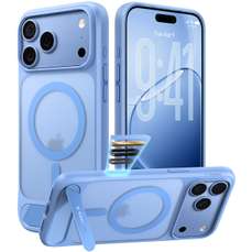 Husa de protectie pentru iPhone 18 Pro / 17 Pro, blue, Ostand L1 Guardian MagSafe, Torras