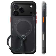 Husa de protectie pentru iPhone 18 Pro / 17 Pro, Shadow Black, Ostand Q3 Air Series MagSafe, Torras