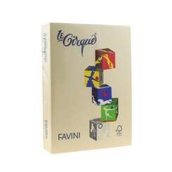 Hartie copiator A4, 80g, colorata in masa bej, 105 Favini