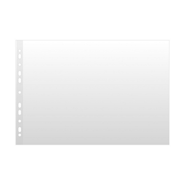 File de protectie A3 landscape, transparente, 120 mic, 50buc/set, Donau ...