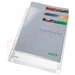 File de protectie A4 Jumbo, transparente, cu burduf de 20 mm, 170 mic, 5buc/set, Leitz