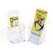 Display ptr pliante, de birou/perete, din plastic, transparent, 1 compartiment, format 1/3A4, Kejea KJ-K-150