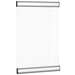 Suport metalic pentru nume, pentru semnalizare usa, 33x21cm, Alco