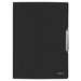 Mapa de plastic cu elastic A4, negru satin, Style Leitz