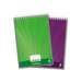 Blocnotes cu spira A5, 80file, matematica Aurora Mano