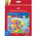 Creioane colorate acuarela, 48culori/set, Faber Castell-FC114448