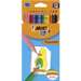 Creioane colorate 12culori/set Tropicolors BIC