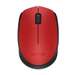 Mouse optic, wireless, rosu/negru, 3 butoane si 1 scroll, M171 Emea Logitech