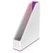 Suport vertical alb/mov metalizat Wow Dual Color Leitz