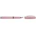 Stilou Essentio Aluminium Rose, varf F, Faber Castell