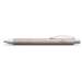 Pix retractabil, negru, corp rose, Essentio Aluminium Rose, Faber Castell