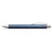 Pix retractabil, negru, corp albastru, Essentio Aluminium Albastru, Faber Castell