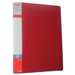 Dosar de prezentare A4 cu 60 file incluse, rosu, Daco