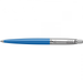 Pix retractabil metalic, albastru, corp albastru/argintiu, varf 0,7mm, Jotter Original Standard Electric Blue CT Parker