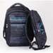 Rucsac 2 in 1, culoare negru+albastru deschis, Koh I Noor