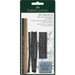 Creioane, carbune si radiera pentru desen si schite, 10piese/set, Pitt, Faber Castell-FC112996