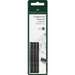 Carbune presat pentru desen, soft, 3buc/set, Pitt, Faber Castell-FC129997
