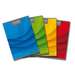 Caiet A4, 60file, dictando, diferite culori, Office Aurora