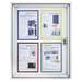 Avizier de exterior 4xA4 landscape, magnetic, 54 x 68cm, Magnetoplan