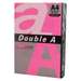 Hartie copiator A4, 75g, 100coli/top, colorata in masa roz neon, Double A