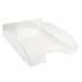 Tavita suprapozabila standard, transparent cristal, Eco Exacompta