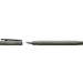 Stilou metal aluminium verde, varf F, Neo Slim, Faber Castell, FC146151