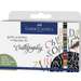 Set caligrafic, 8 culori/set, Pitt Artist Pen Caligrafic Faber Castell, FC167508