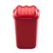 Cos plastic pentru gunoi, colectare selectiva, rosu, 30L, Fala Plafor