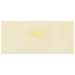 Mapa plastic cu capsa DL, 10buc/set, galben transparent, Donau
