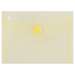 Mapa plastic cu capsa A7, 10buc/set, galben transparent, Donau