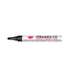Permanent marker pentru suprafete din ceramica, negru, MK502N Daco