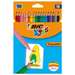 Creioane colorate 18culori/set Tropicolors BIC BC832567