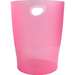 Cos plastic pentru gunoi, rosu transparent, 15L, Eco Exacompta