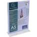 Display ptr pliante, forma T, format A5-portrait, Exacompta-EX85158D