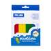 Plastilina 4 culori, 330g/set, Milan